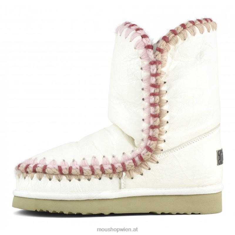 Frauen Eskimo-Überstiche Mou P660X306 Wachsweiß