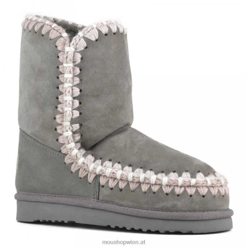 Frauen Eskimo-Überstiche Mou P660X313 neues Grau