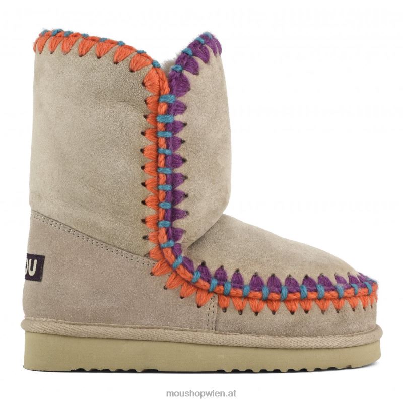 Frauen Eskimo-Überstiche Mou P660X314 Kamel