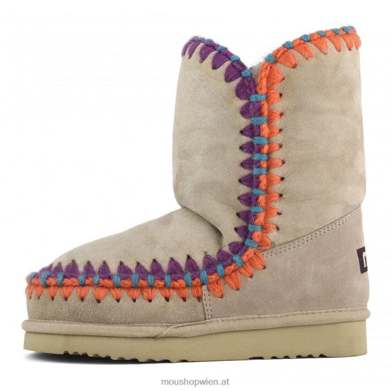 Frauen Eskimo-Überstiche Mou P660X314 Kamel