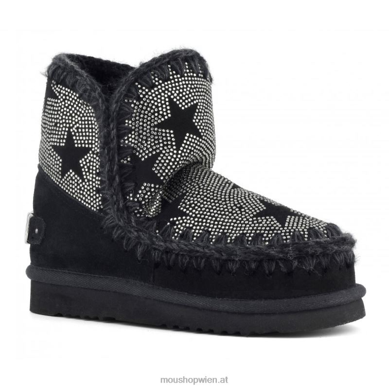 Frauen Eskmo 18-Sterne-Hotfix Mou P660X389 Schwarz