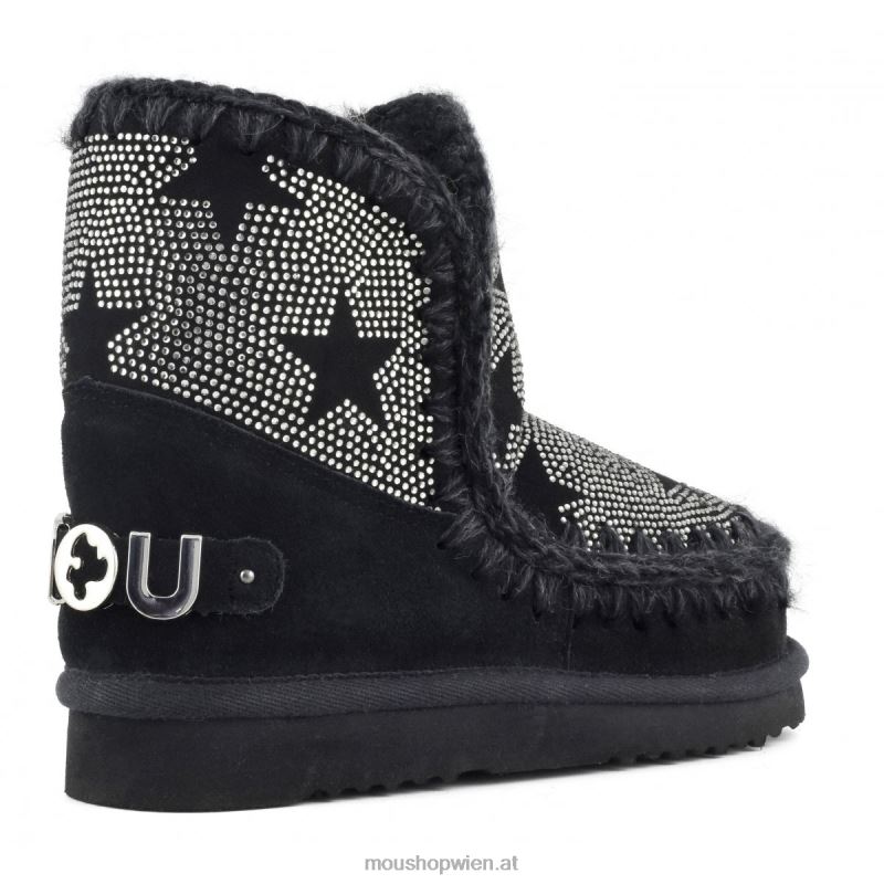 Frauen Eskmo 18-Sterne-Hotfix Mou P660X389 Schwarz