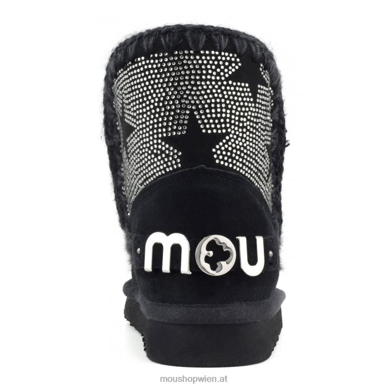 Frauen Eskmo 18-Sterne-Hotfix Mou P660X389 Schwarz