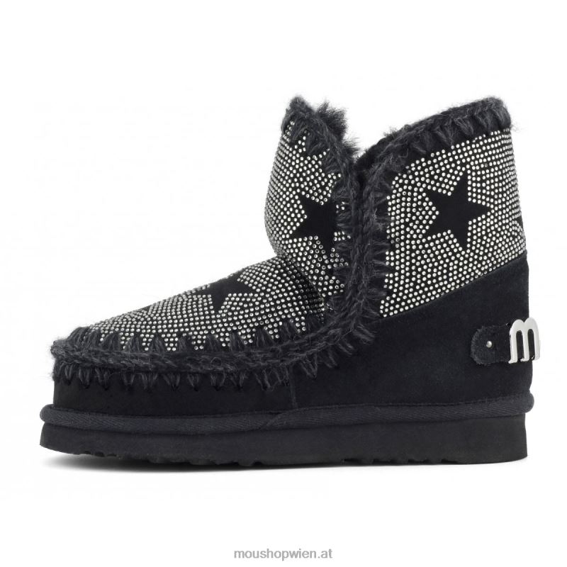 Frauen Eskmo 18-Sterne-Hotfix Mou P660X389 Schwarz