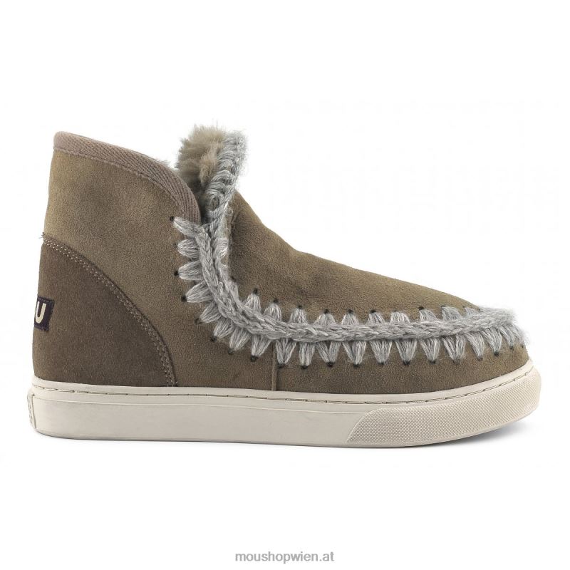 Frauen Eskimo-Sneaker 609 Mou P660X609 dunkler Stein