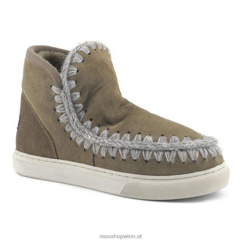 Frauen Eskimo-Sneaker 609 Mou P660X609 dunkler Stein