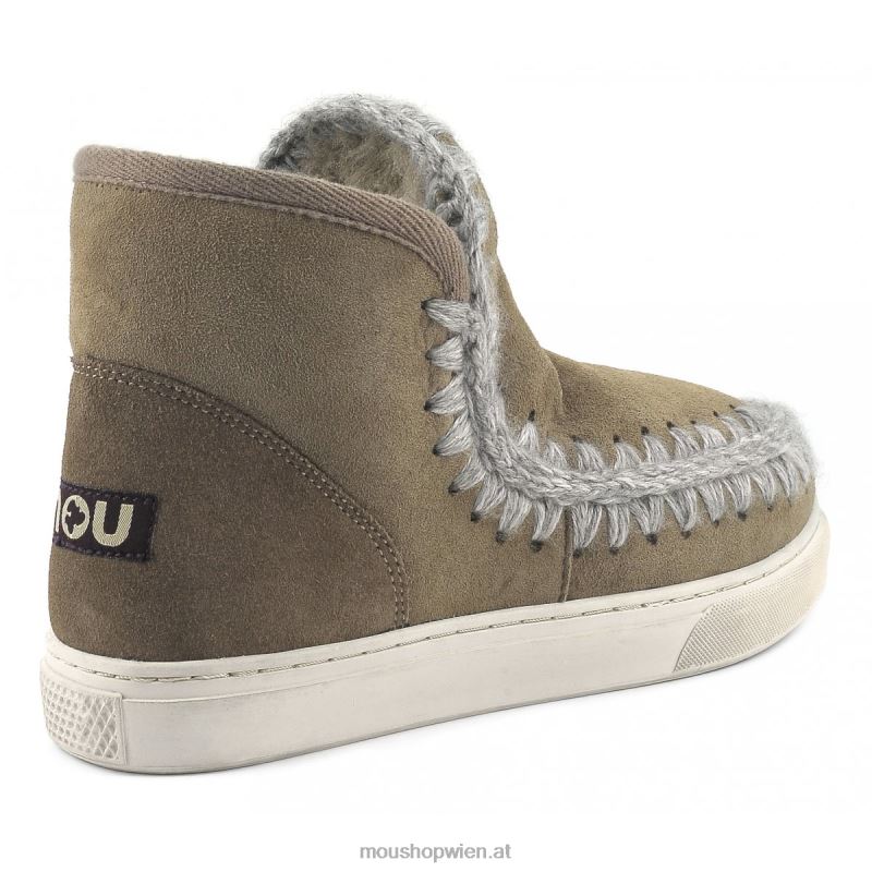 Frauen Eskimo-Sneaker 609 Mou P660X609 dunkler Stein