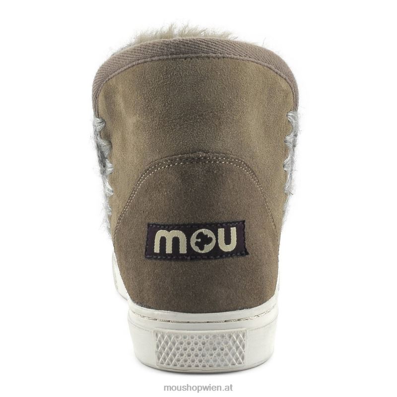 Frauen Eskimo-Sneaker 609 Mou P660X609 dunkler Stein