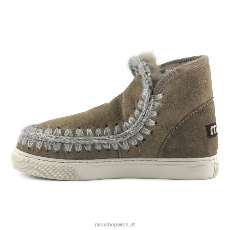 Frauen Eskimo-Sneaker 609 Mou P660X609 dunkler Stein