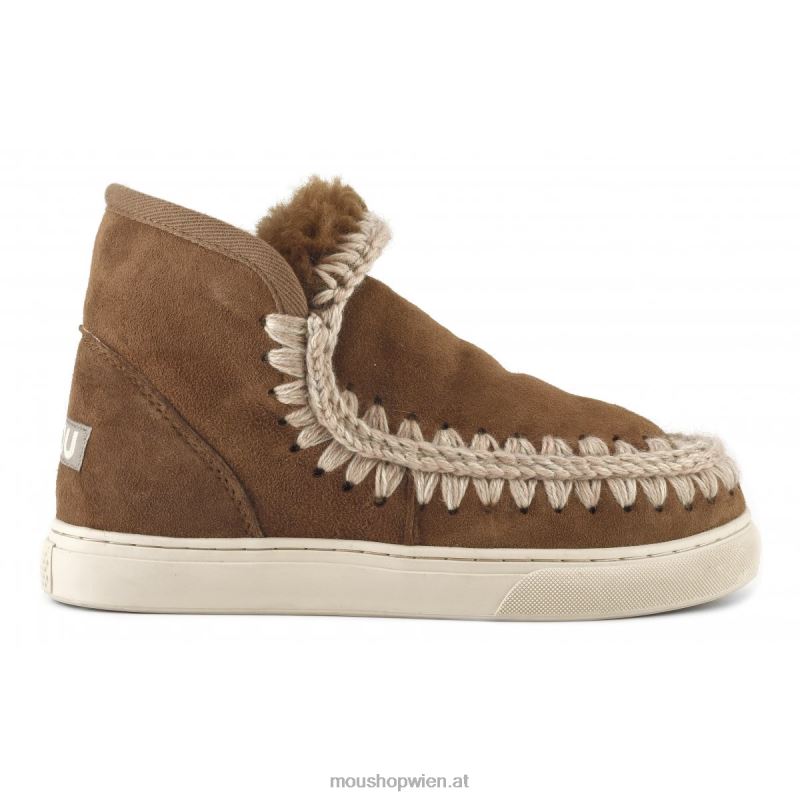 Frauen Eskimo-Sneaker 609 Mou P660X612 Cognac
