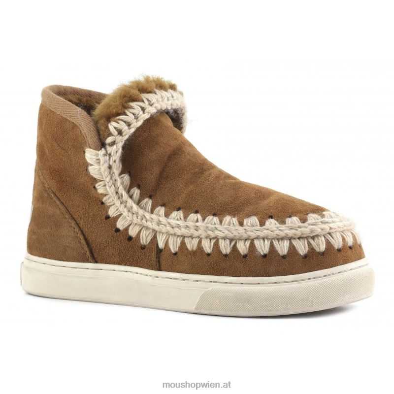 Frauen Eskimo-Sneaker 609 Mou P660X612 Cognac