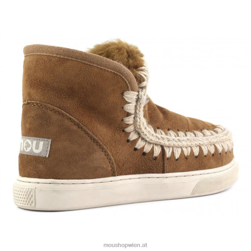 Frauen Eskimo-Sneaker 609 Mou P660X612 Cognac