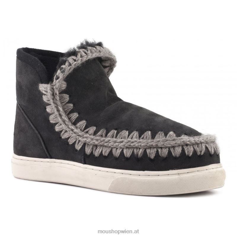 Frauen Eskimo-Sneaker 609 Mou P660X613 aus schwarz