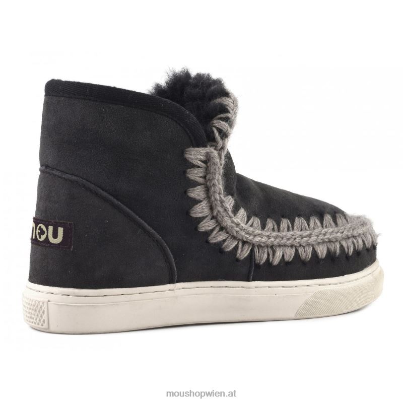 Frauen Eskimo-Sneaker 609 Mou P660X613 aus schwarz