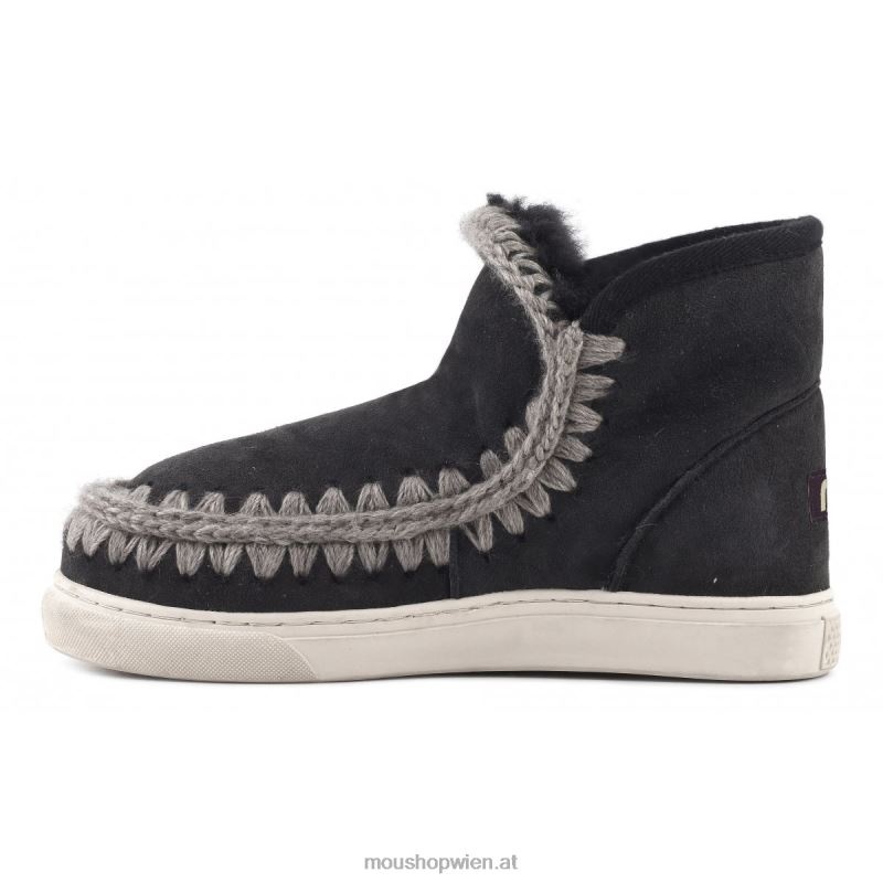 Frauen Eskimo-Sneaker 609 Mou P660X613 aus schwarz