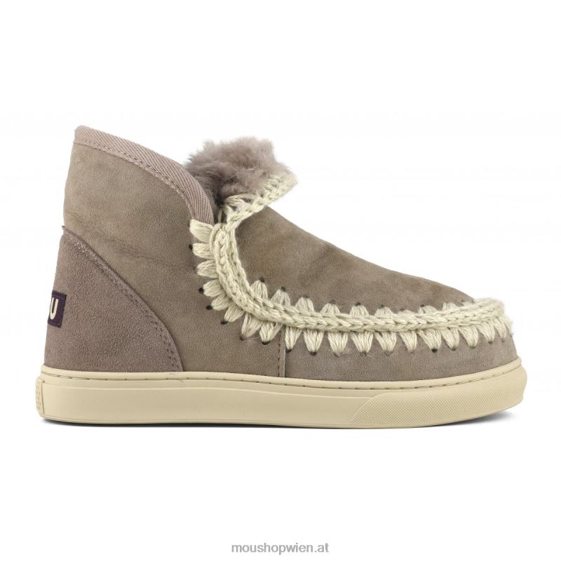 Frauen Eskimo-Sneaker 609 Mou P660X615 Elefantengrau