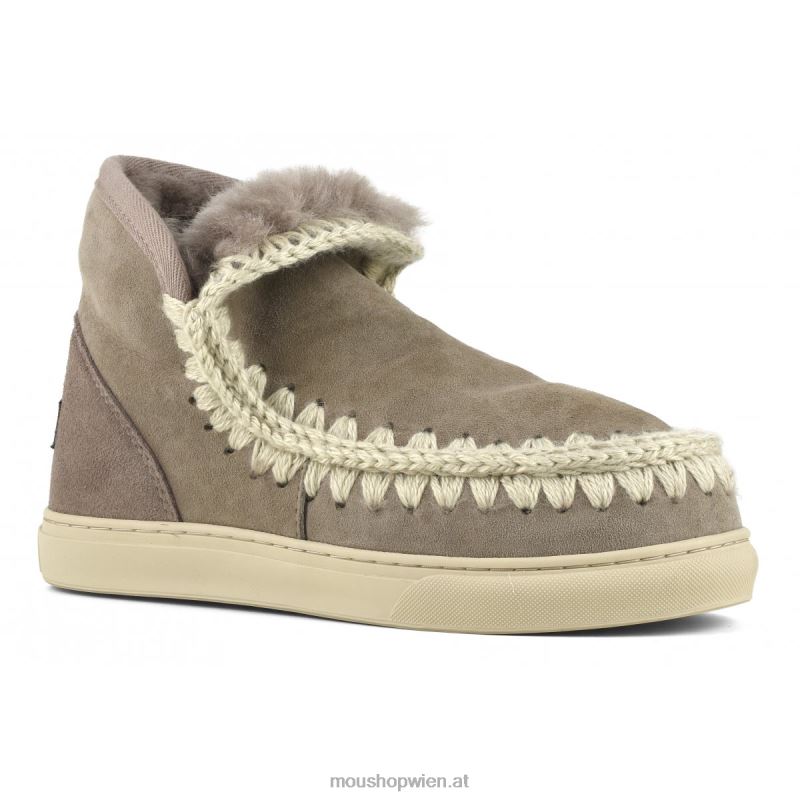 Frauen Eskimo-Sneaker 609 Mou P660X615 Elefantengrau
