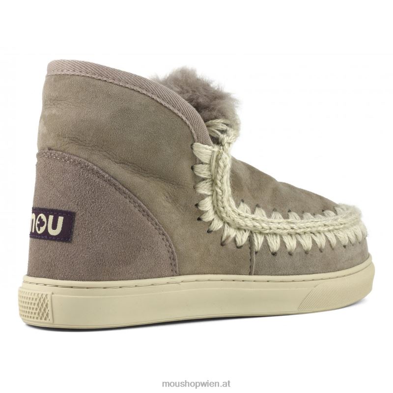 Frauen Eskimo-Sneaker 609 Mou P660X615 Elefantengrau