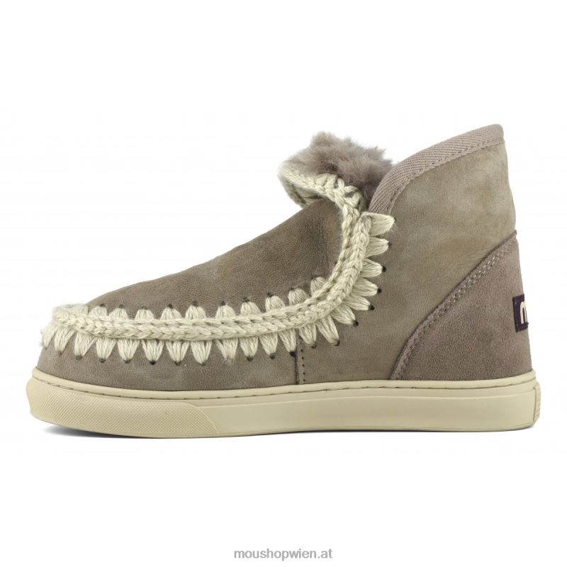 Frauen Eskimo-Sneaker 609 Mou P660X615 Elefantengrau