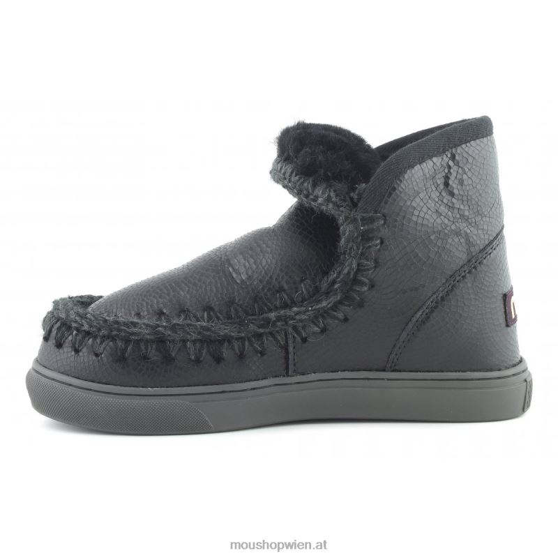 Frauen Eskimo-Sneaker 630 Mou P660X637 geprägtes Spiralschwarz