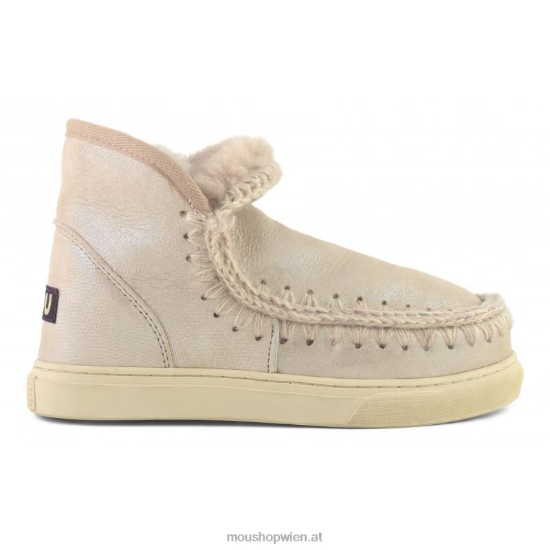 Frauen Eskimo-Sneaker Mou P660X665 rosabeige