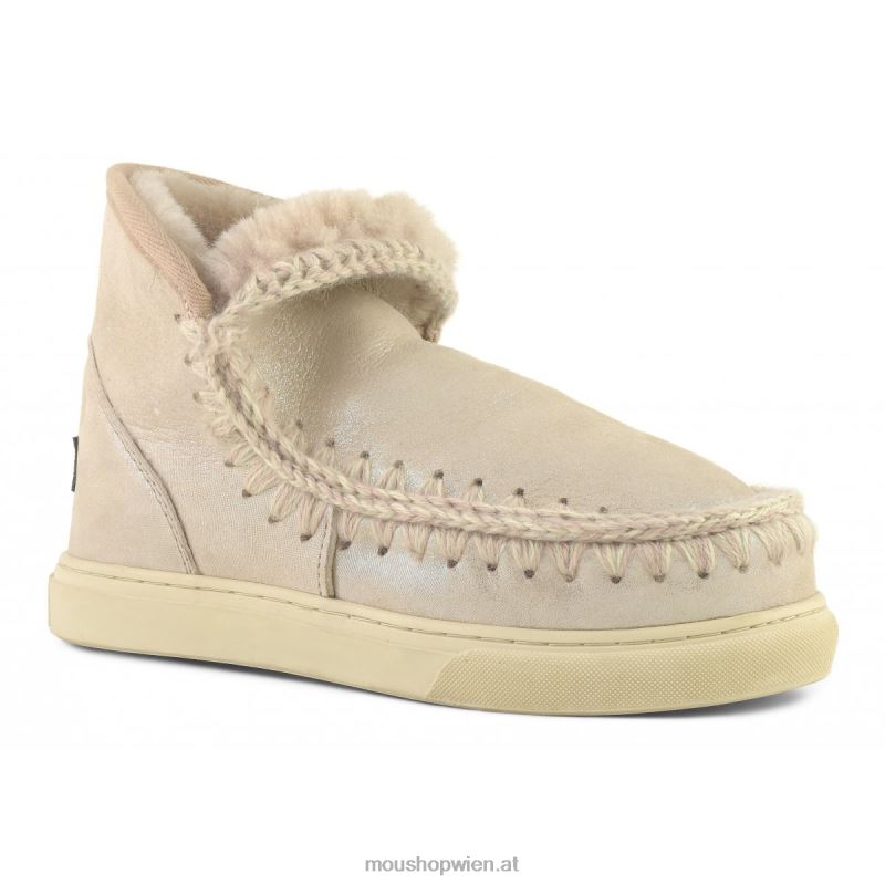 Frauen Eskimo-Sneaker Mou P660X665 rosabeige