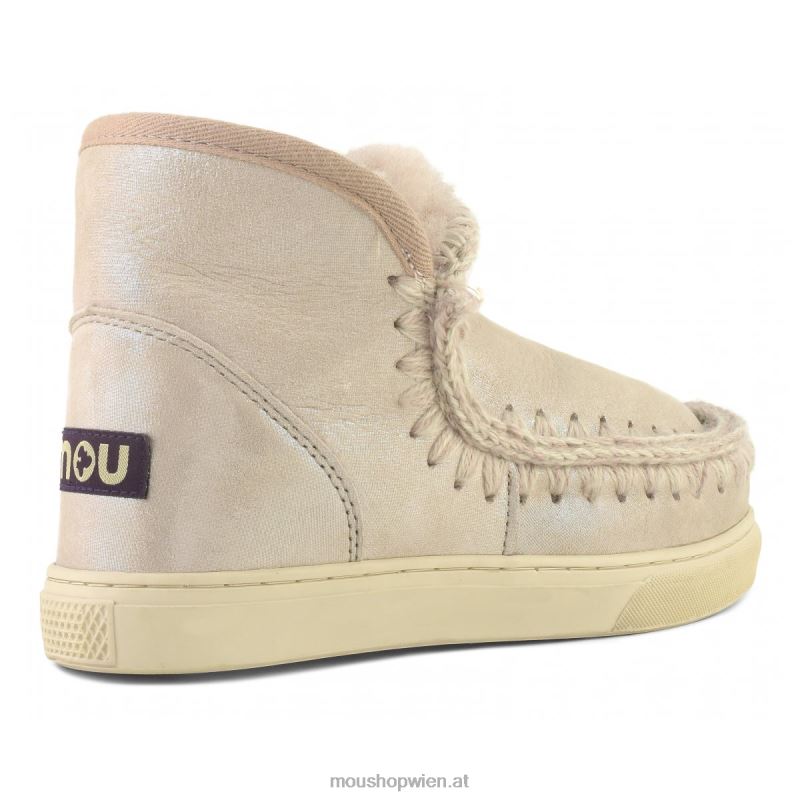 Frauen Eskimo-Sneaker Mou P660X665 rosabeige