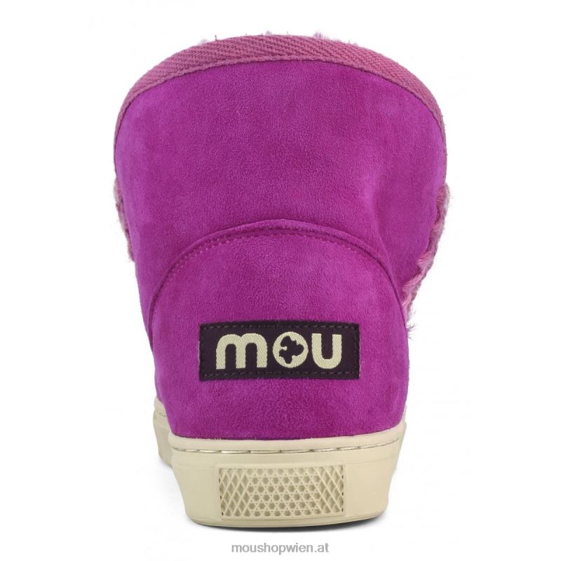 Frauen Eskimo-Sneaker mit Mischnähten Mou P660X606 Cyclamin