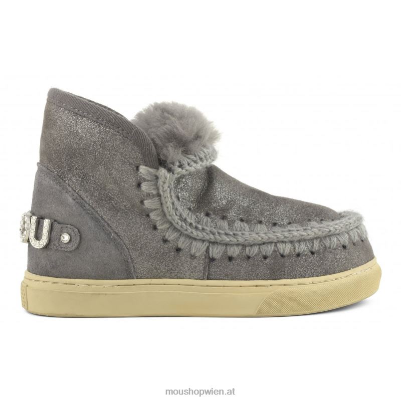 Frauen Eskimo-Sneaker mit Strasssteinen Mou P660X595 Staubeisen