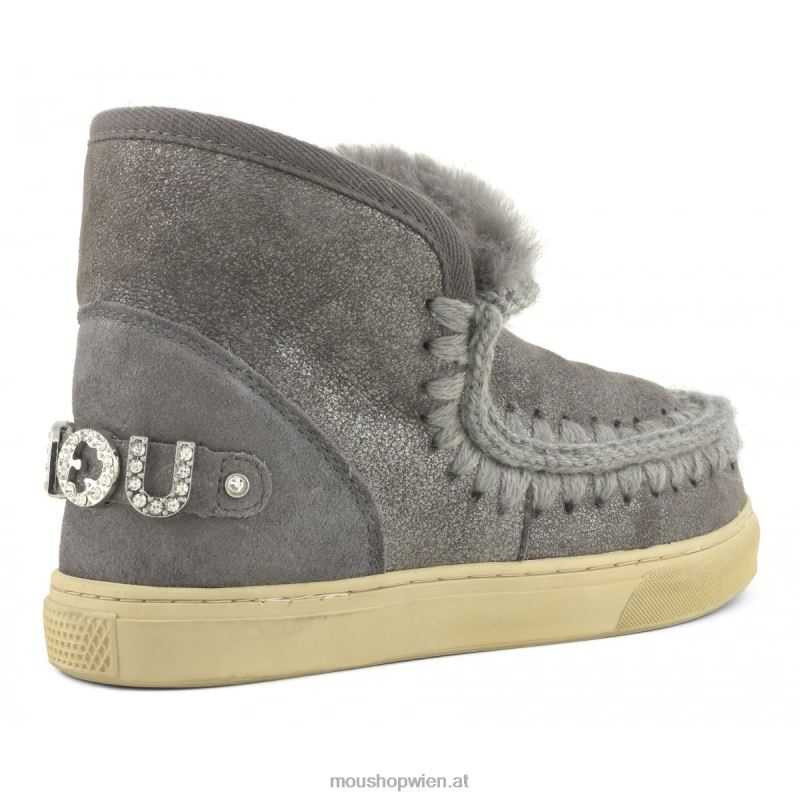 Frauen Eskimo-Sneaker mit Strasssteinen Mou P660X595 Staubeisen