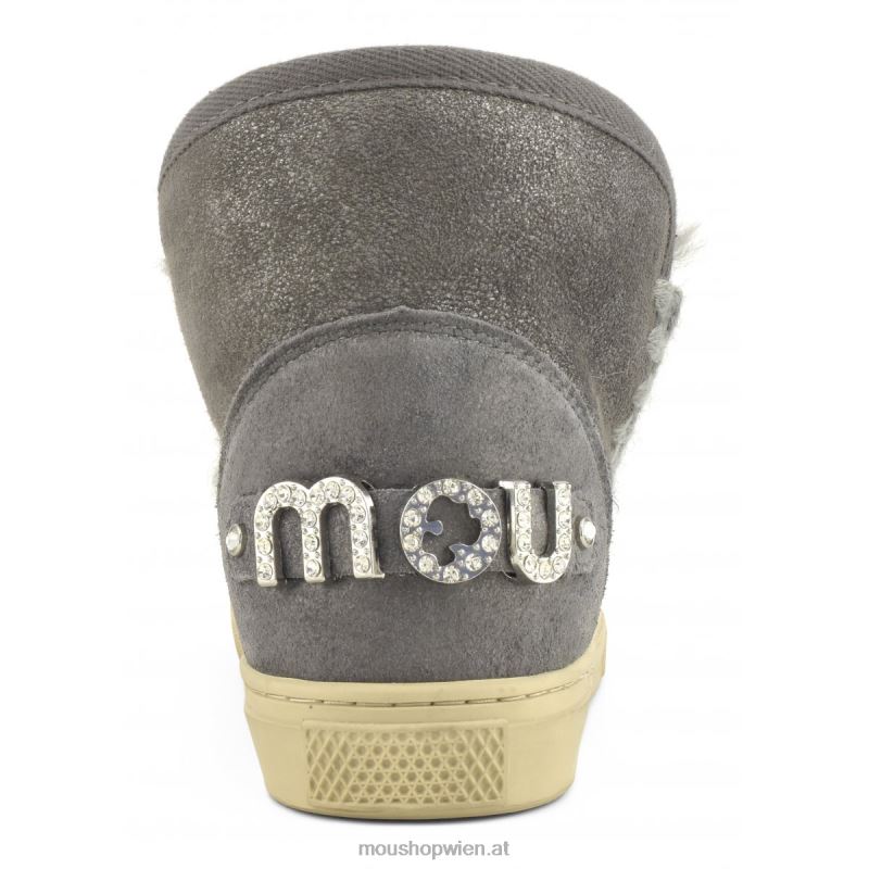 Frauen Eskimo-Sneaker mit Strasssteinen Mou P660X595 Staubeisen