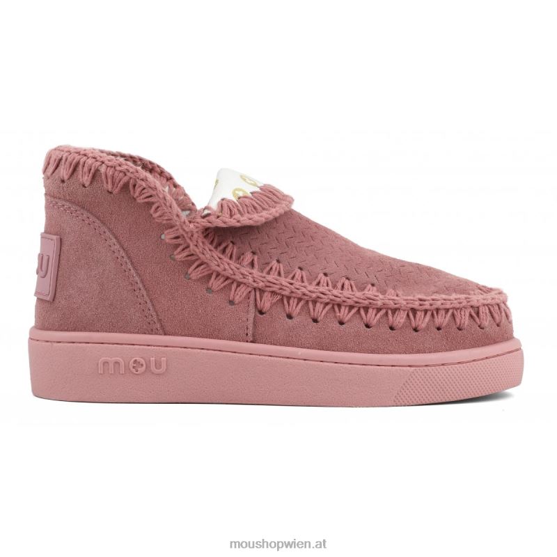 Frauen Sneaker einfarbig Mou P660X37 Pfingstrose