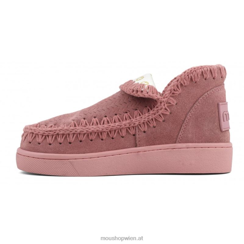 Frauen Sneaker einfarbig Mou P660X37 Pfingstrose