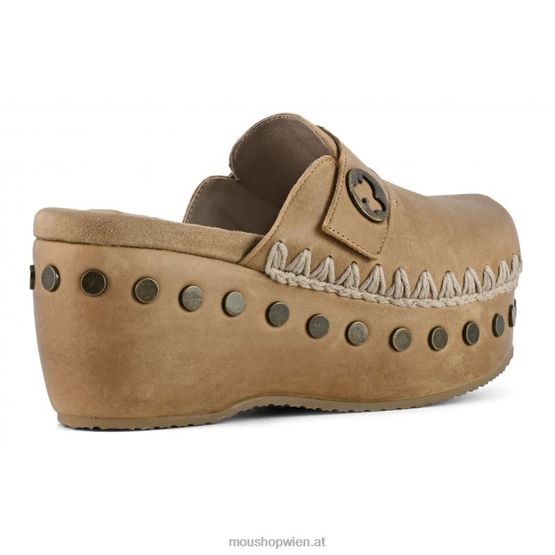 Frauen verstopfen Mou P660X225 cuoio