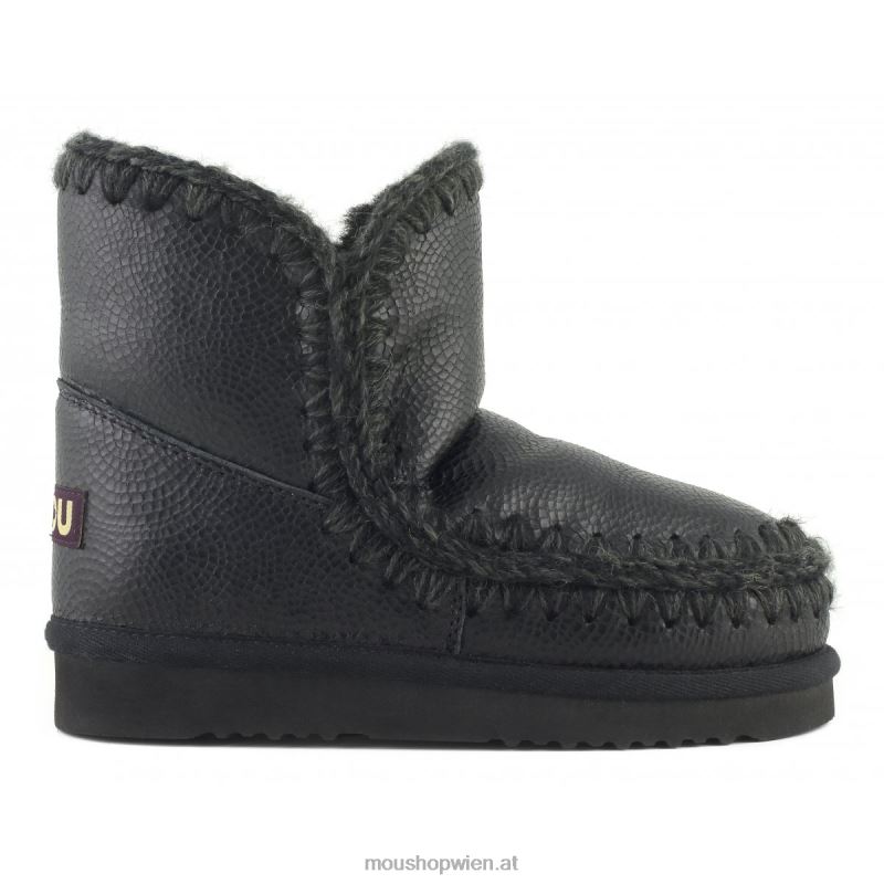 Frauen Eskimo 18 326 Mou P660X331 geprägtes Spiralschwarz