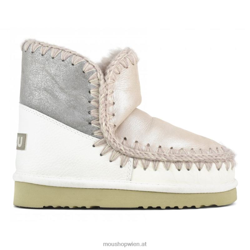 Frauen Eskimo 18 Farbblock Mou P660X251 Staub- und Mikroglitter-Robenmischung