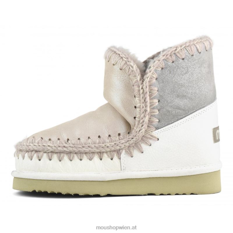 Frauen Eskimo 18 Farbblock Mou P660X251 Staub- und Mikroglitter-Robenmischung