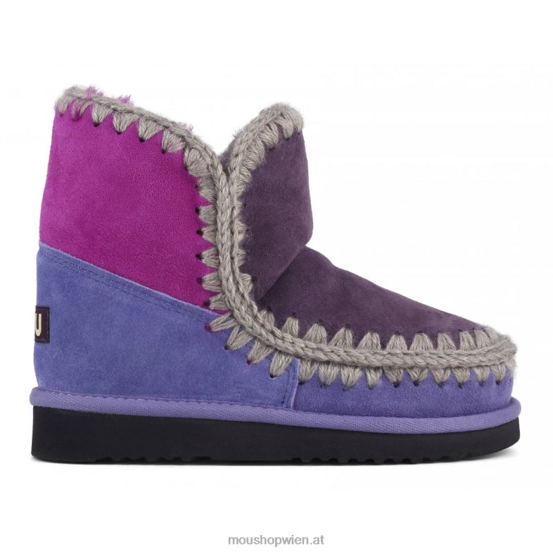 Frauen Eskimo 18 Farbblock Mou P660X324 Cyclamin/Lila-Mischung