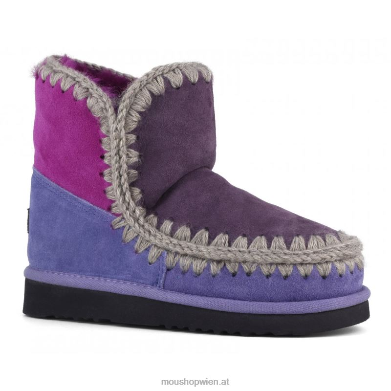 Frauen Eskimo 18 Farbblock Mou P660X324 Cyclamin/Lila-Mischung