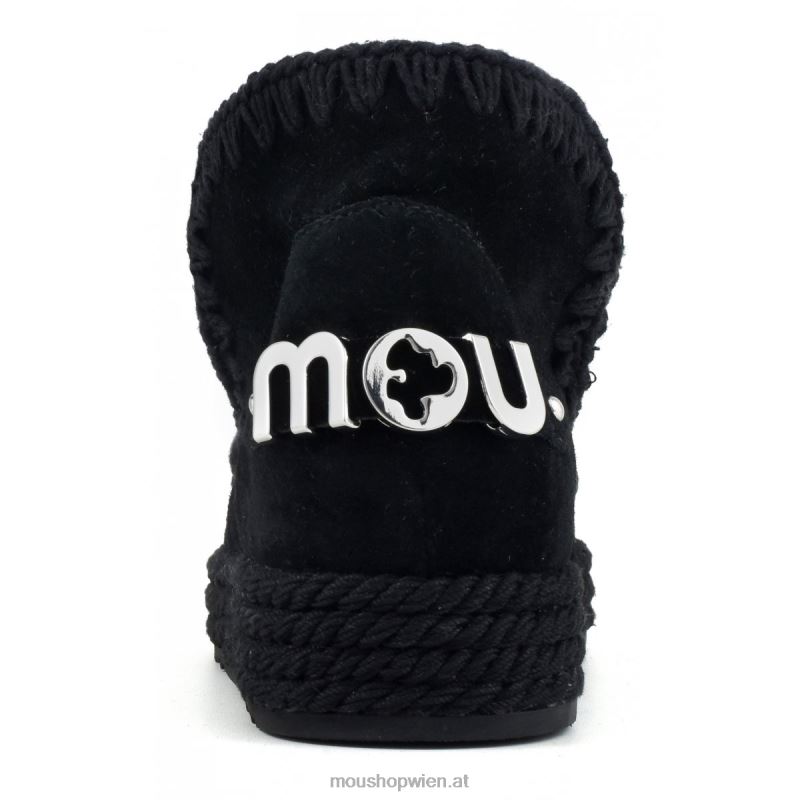 Frauen Eskimo 18 Jute Mou P660X110 Schwarz