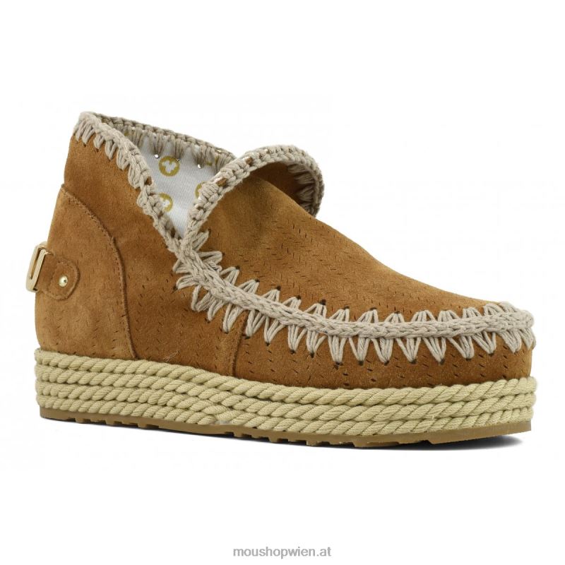 Frauen Eskimo 18 Jute Mou P660X111 Cognac