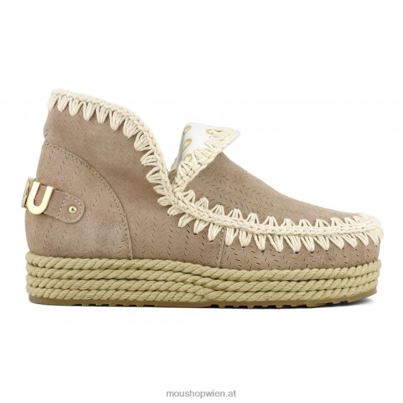 Frauen Eskimo 18 Jute Mou P660X114 rosa Sand (Flussmittel)