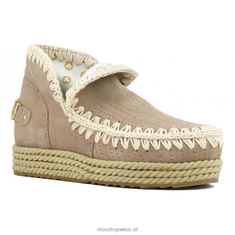 Frauen Eskimo 18 Jute Mou P660X114 rosa Sand (Flussmittel)