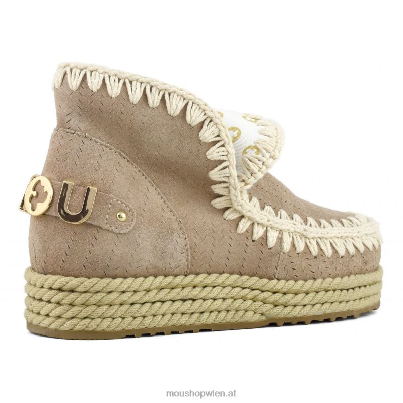 Frauen Eskimo 18 Jute Mou P660X114 rosa Sand (Flussmittel)