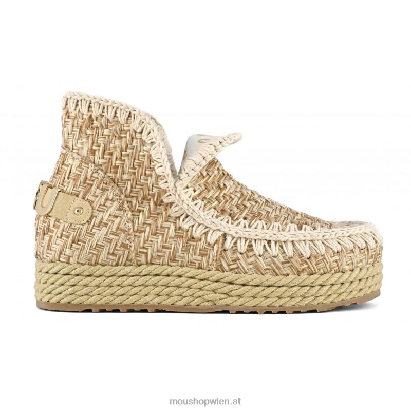 Frauen Eskimo 18 Jutetextil Mou P660X108 natürlich