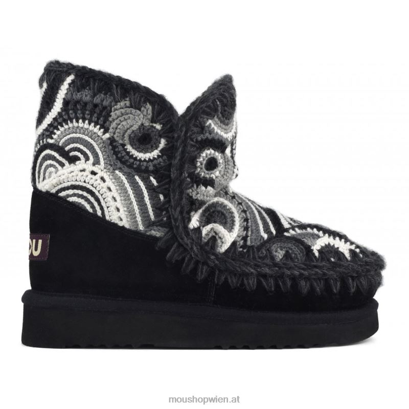 Frauen Eskimo 18 häkeln Mou P660X400 Schwarz