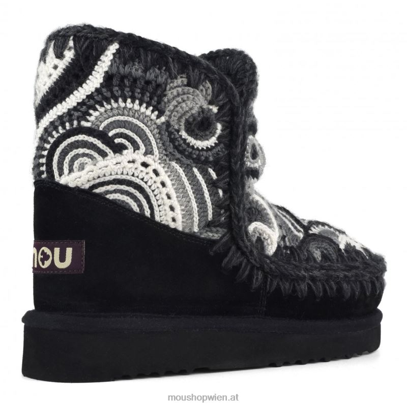 Frauen Eskimo 18 häkeln Mou P660X400 Schwarz