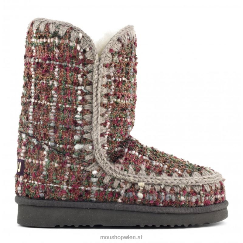 Frauen Eskimo 24 Boucle Mou P660X364 Bouclé-Khaki