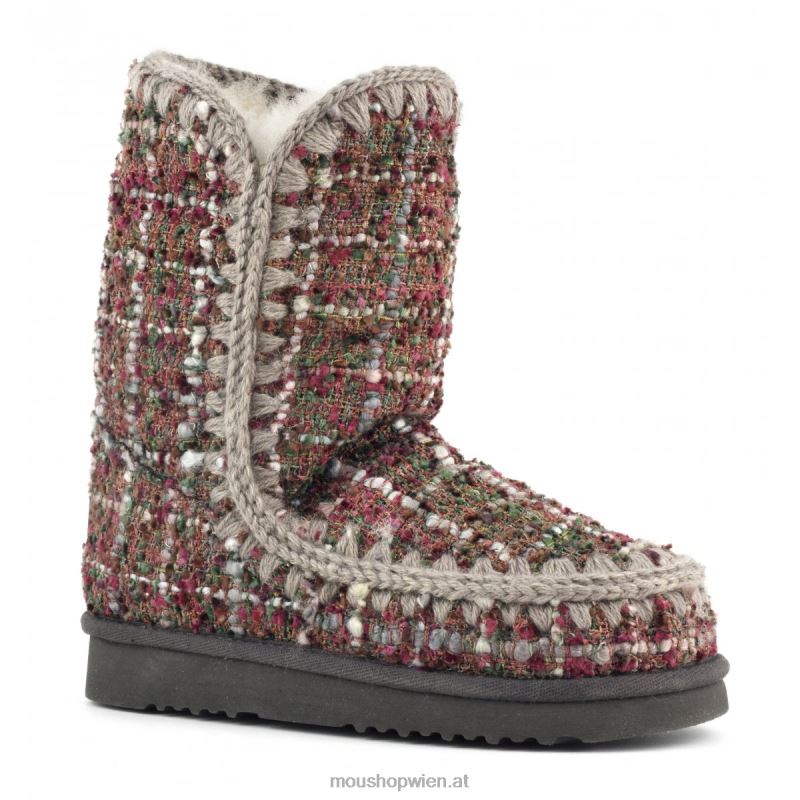 Frauen Eskimo 24 Boucle Mou P660X364 Bouclé-Khaki