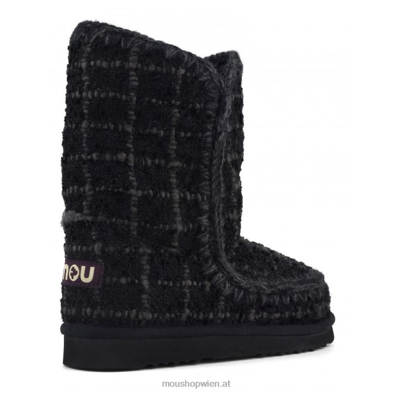 Frauen Eskimo 24 Boucle Mou P660X365 Bouclé schwarz